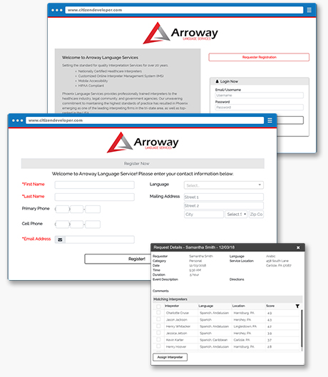 Arroway screenshots