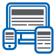 Responsive UI/UX, Different Device Types Icon