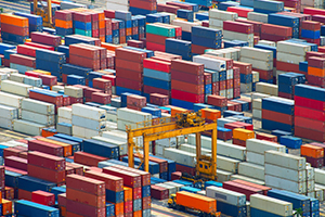real world shipping containers and how they could also represent microservices